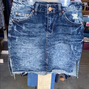 Stylish Blue Denim Skirt